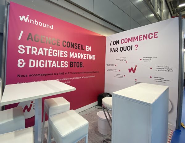 Habillage stand Salon professionnel